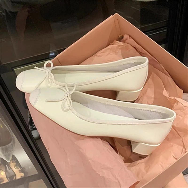 Women's Square Heel Loafers