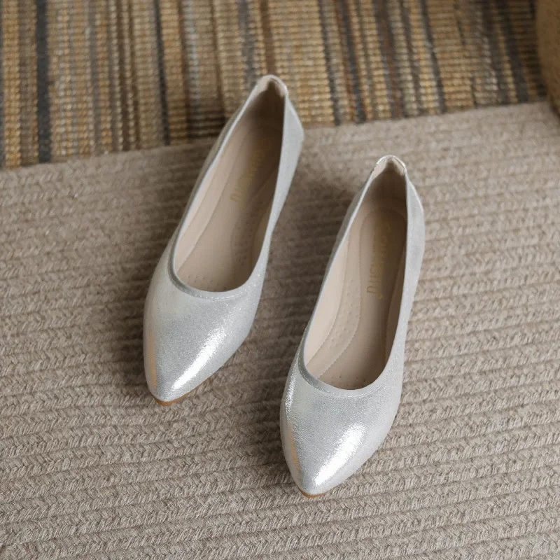 Sparkle sequined loafers that add a perfect finishing touch to jean outfits