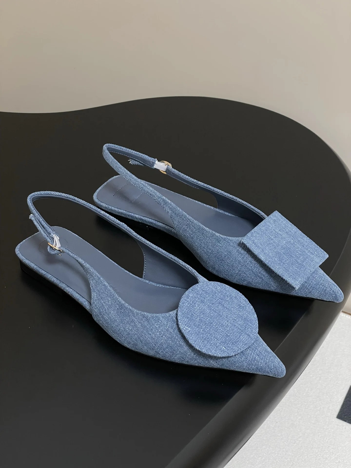 Premium leather slingback ballet flats ideal for summer comfort and style