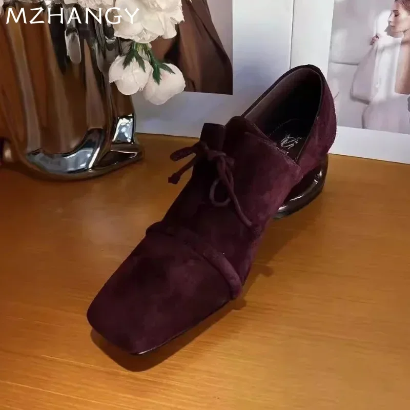 Supportive wedge loafers with squared toe for proper fit and comfort