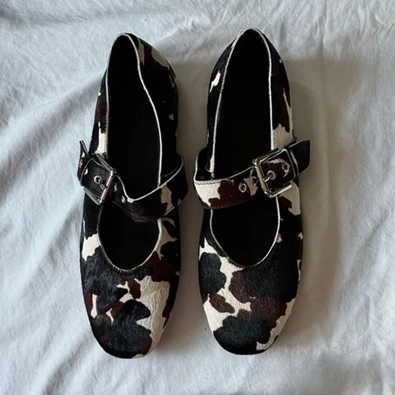 Women's Leopard Print Loafers