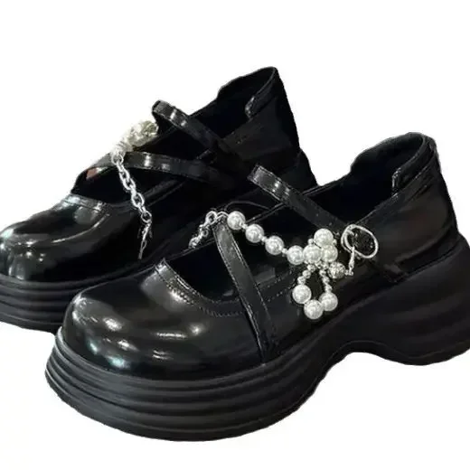 Platform loafers demonstrating visual balance principles in styling