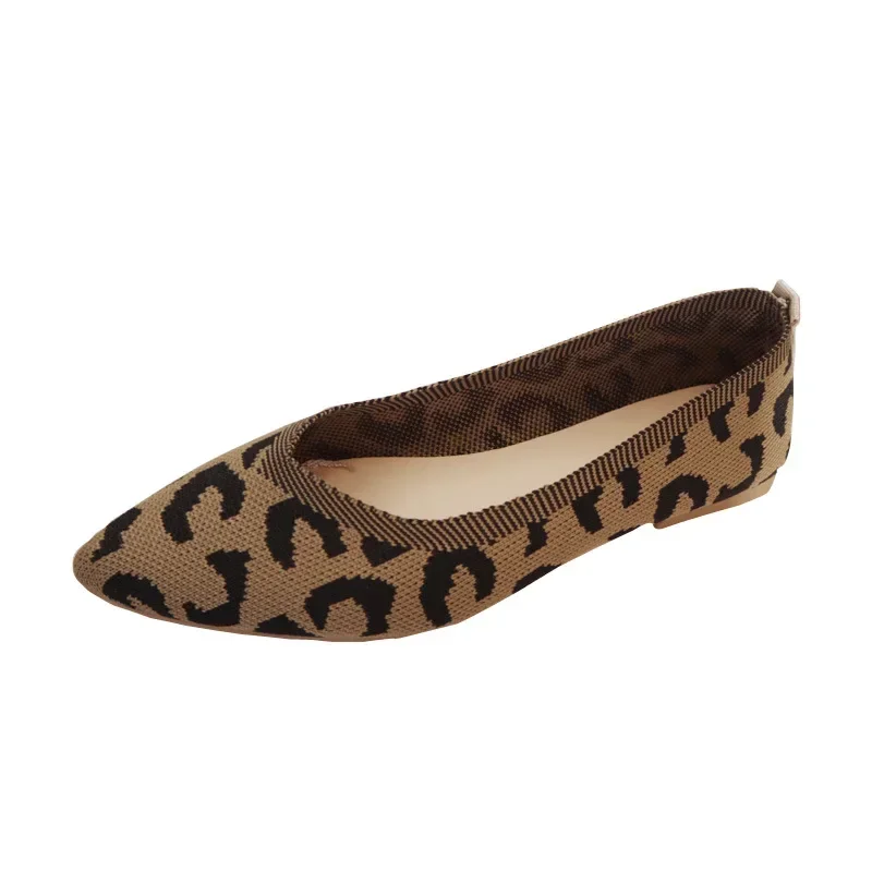 Leopard print pointed toe loafers paired stylishly with casual denim outfits
