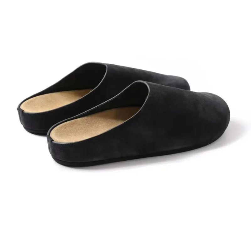 Classic Suede Mule Loafers for Women with Cushioned Comfort and Durable Platform Sole - Image 5