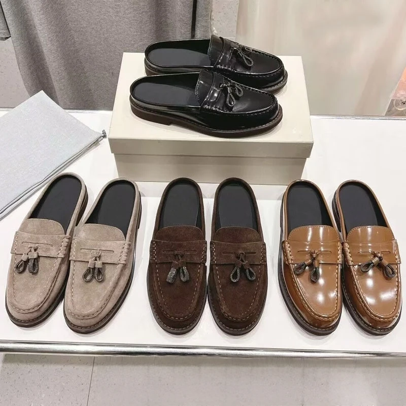 Cushioned insole technology for all-day foot support in loafers
