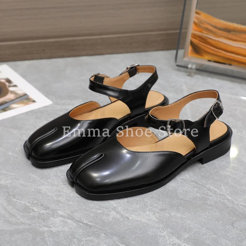Classic black loafers styled with different jean cuffs and lengths